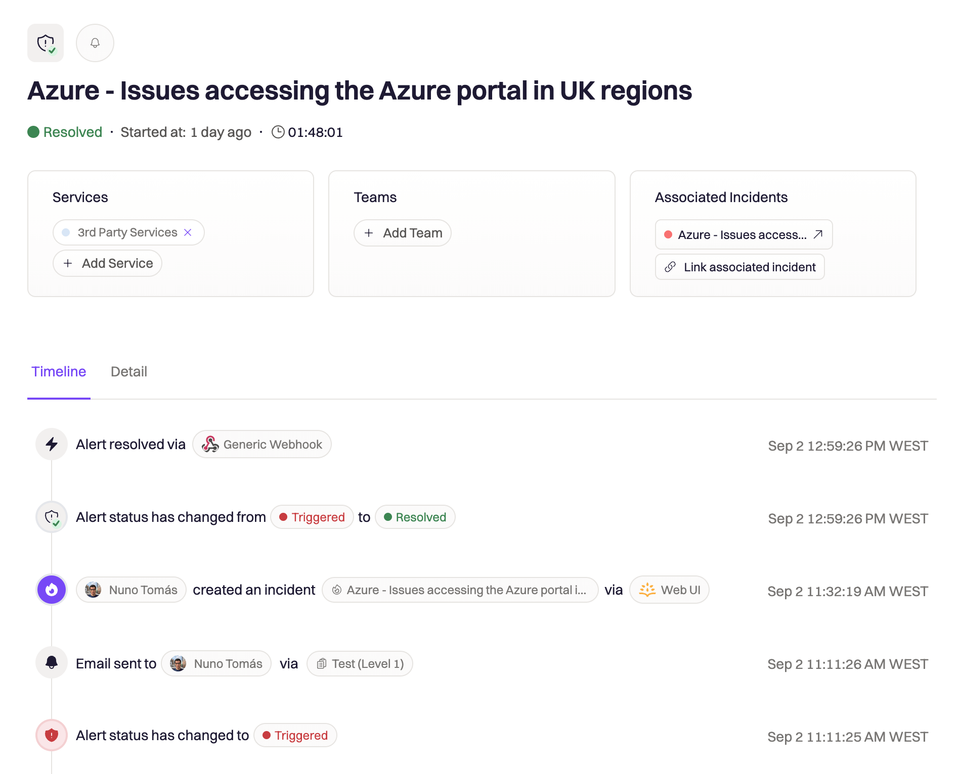 Rootly Third Party Outage