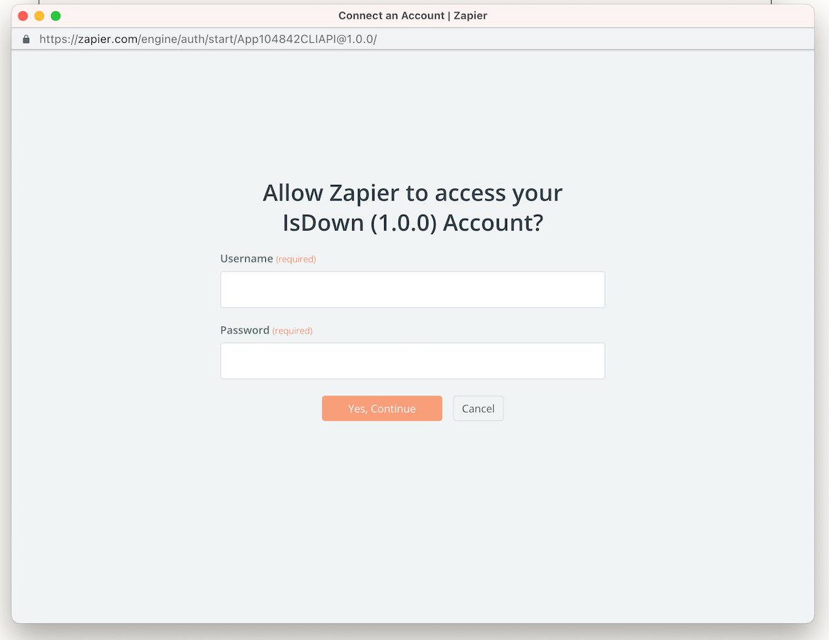 Zapier Login